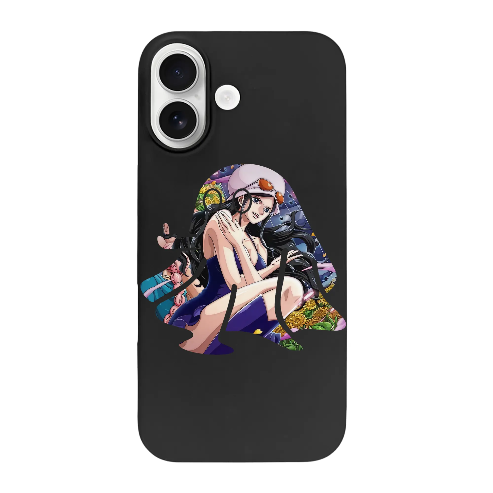 ワンピース グッズ ニコ・ロビン - iPhone 17 シリーズ シリコンケース 薄型 耐衝撃 指紋防止 ソフトタッチカバー 精密フィット 傷防止 保護ケース iPhone 17/17 Air/17 Pro/17 Pro Max 対応